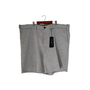 NWT New Shaquille Oneal XL G Mens Grey Knit Comfort Stretch Shorts Size 48